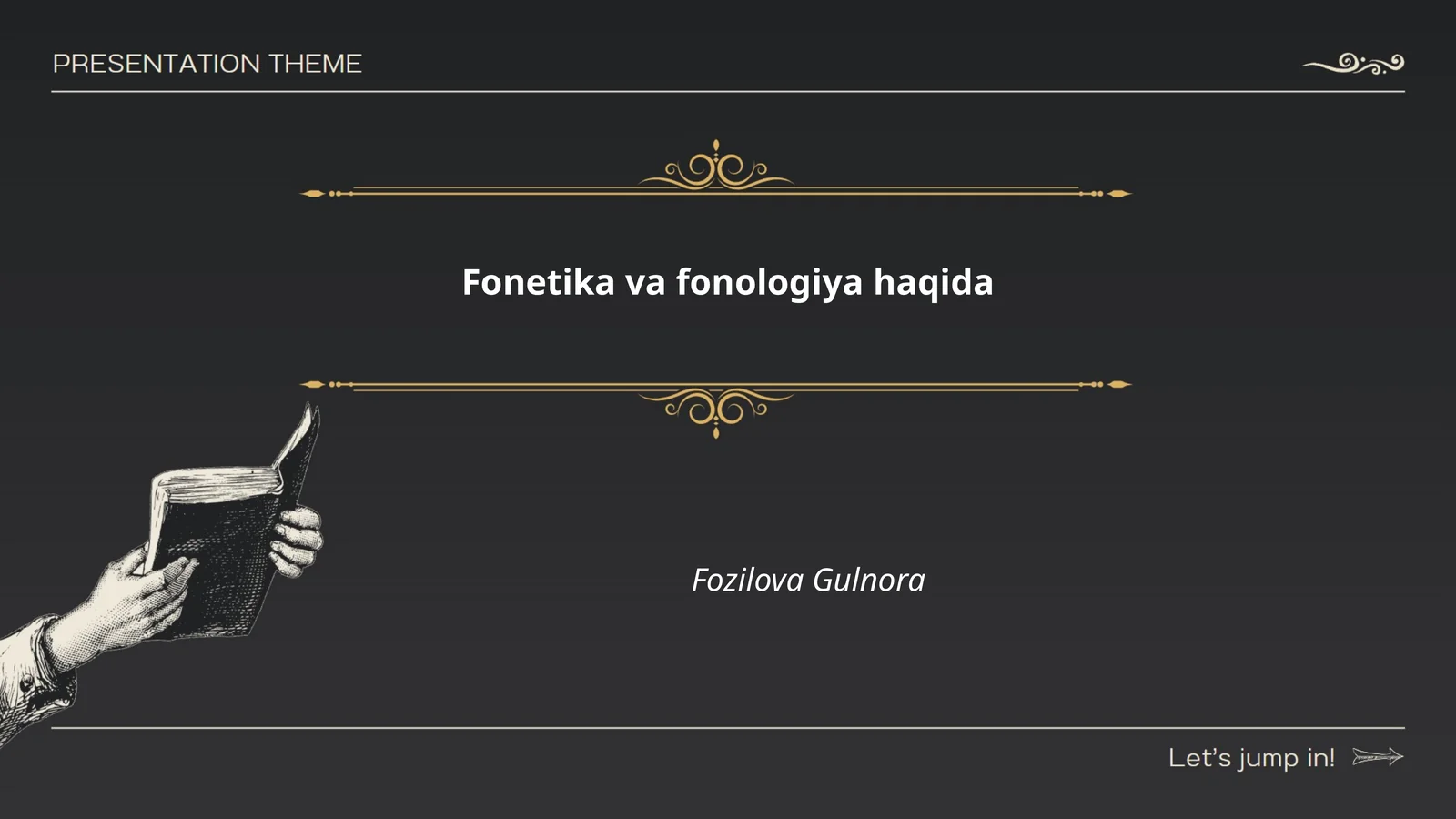 Fonetika va fonologiya haqida