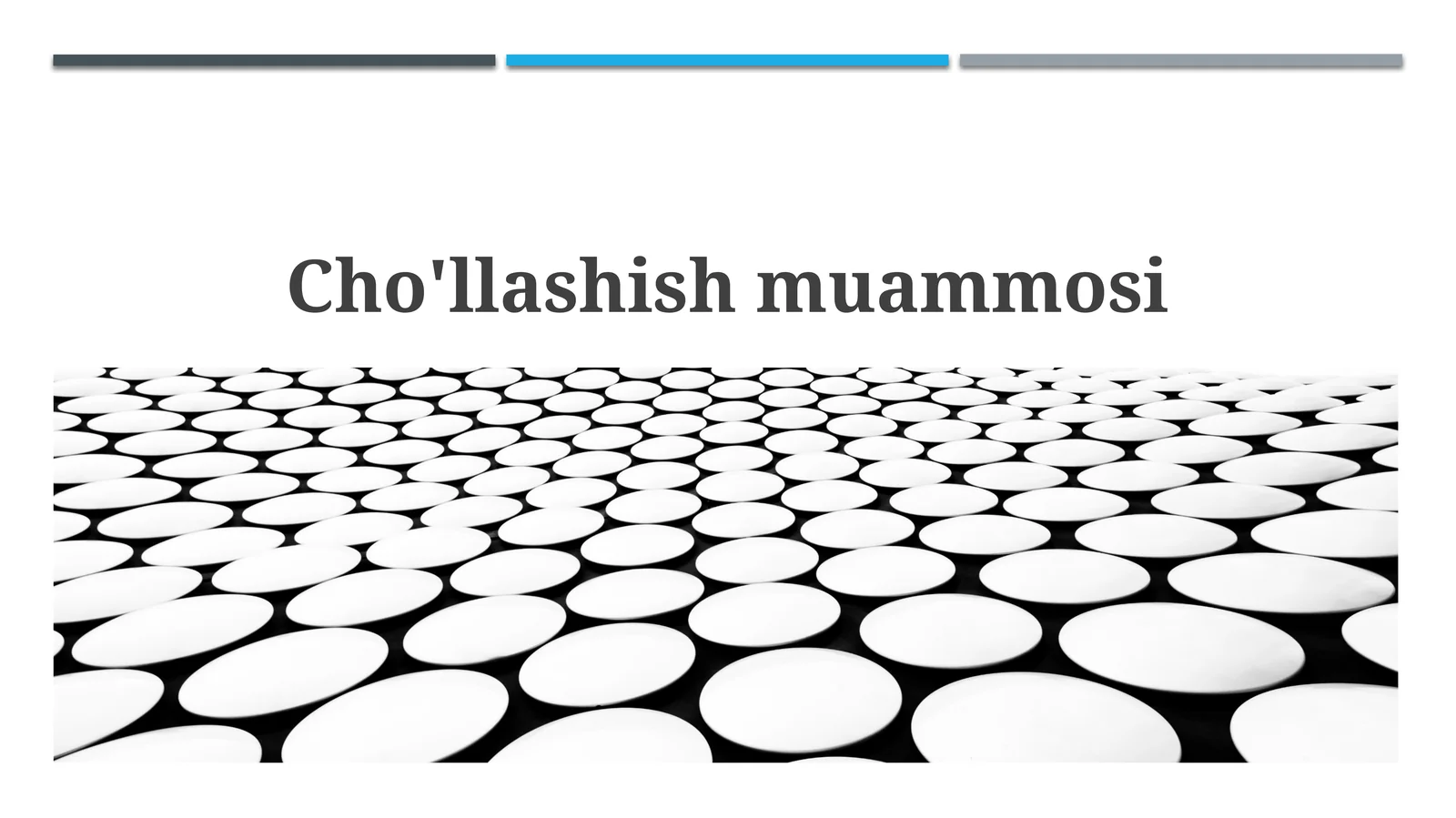 Cho'llashishmuammosi