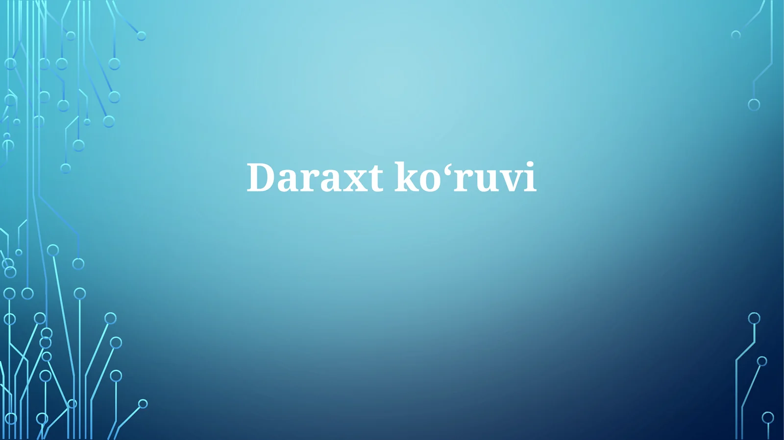 Daraxtkoʻruvi