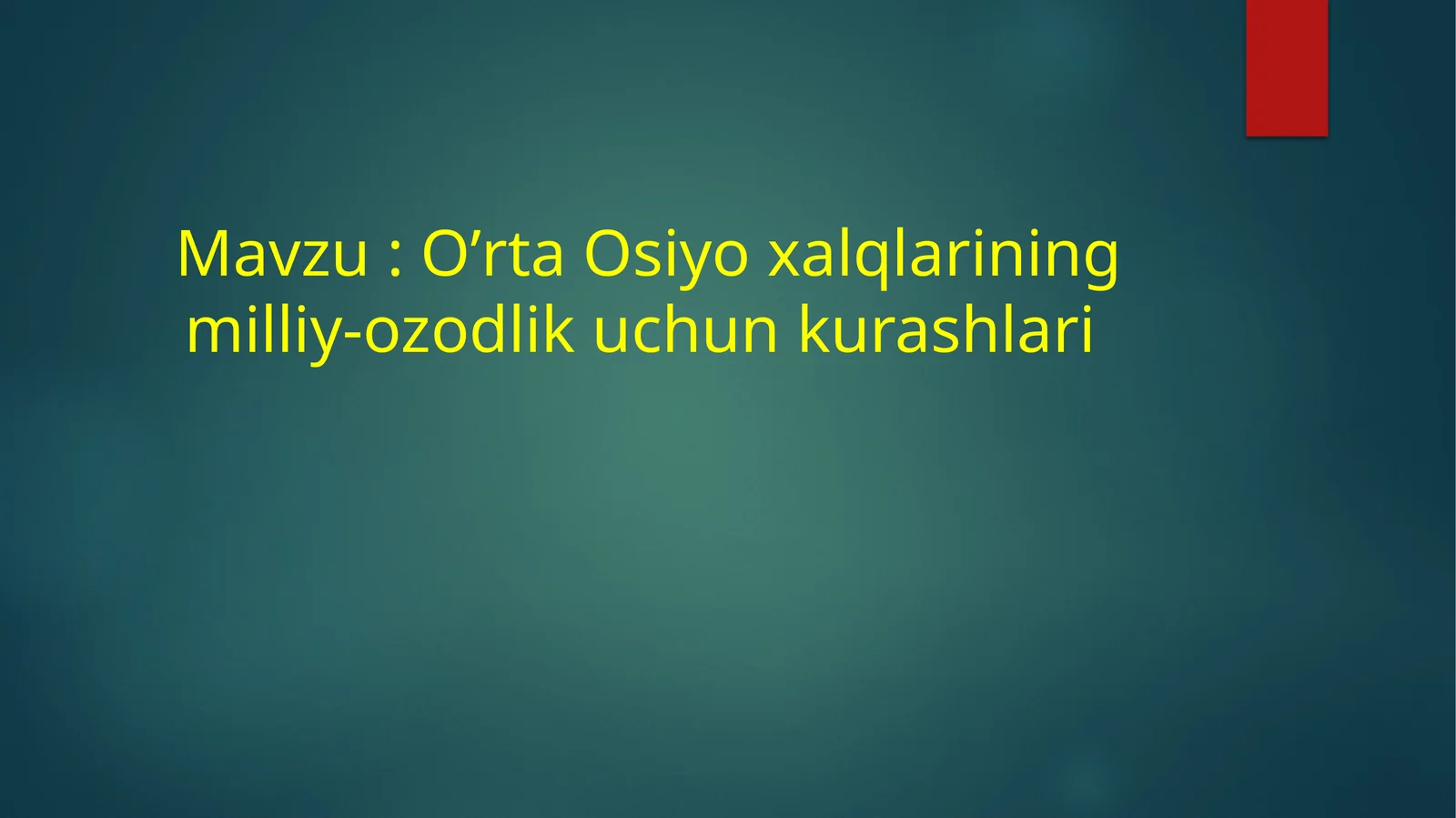 Yetimxon qo'zg'oloni