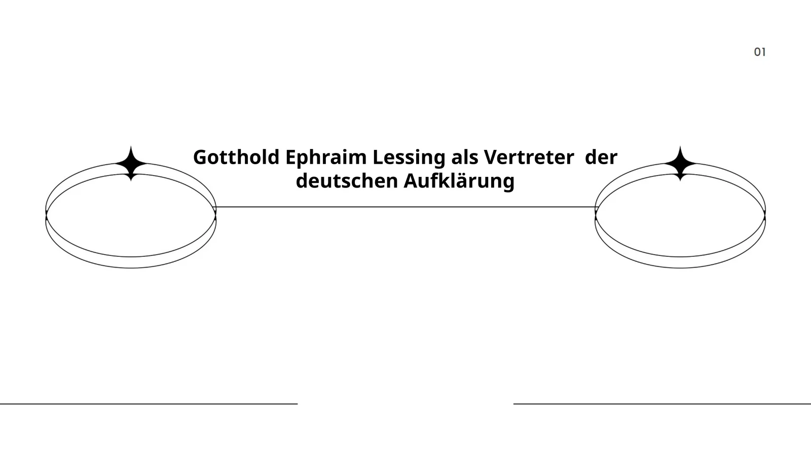 Gotthold Ephraim Lessing als Vertreter der deutschen Aufklärung