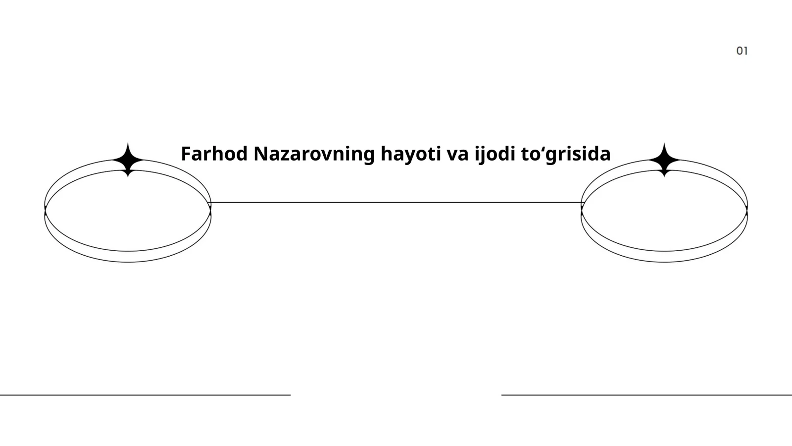 Farhod Nazarovning hayoti va ijodi toʻgrisida