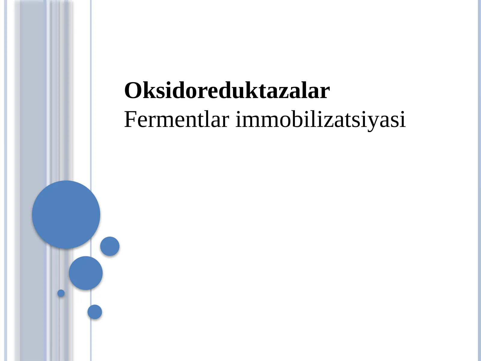 Oksidoreduktazalar