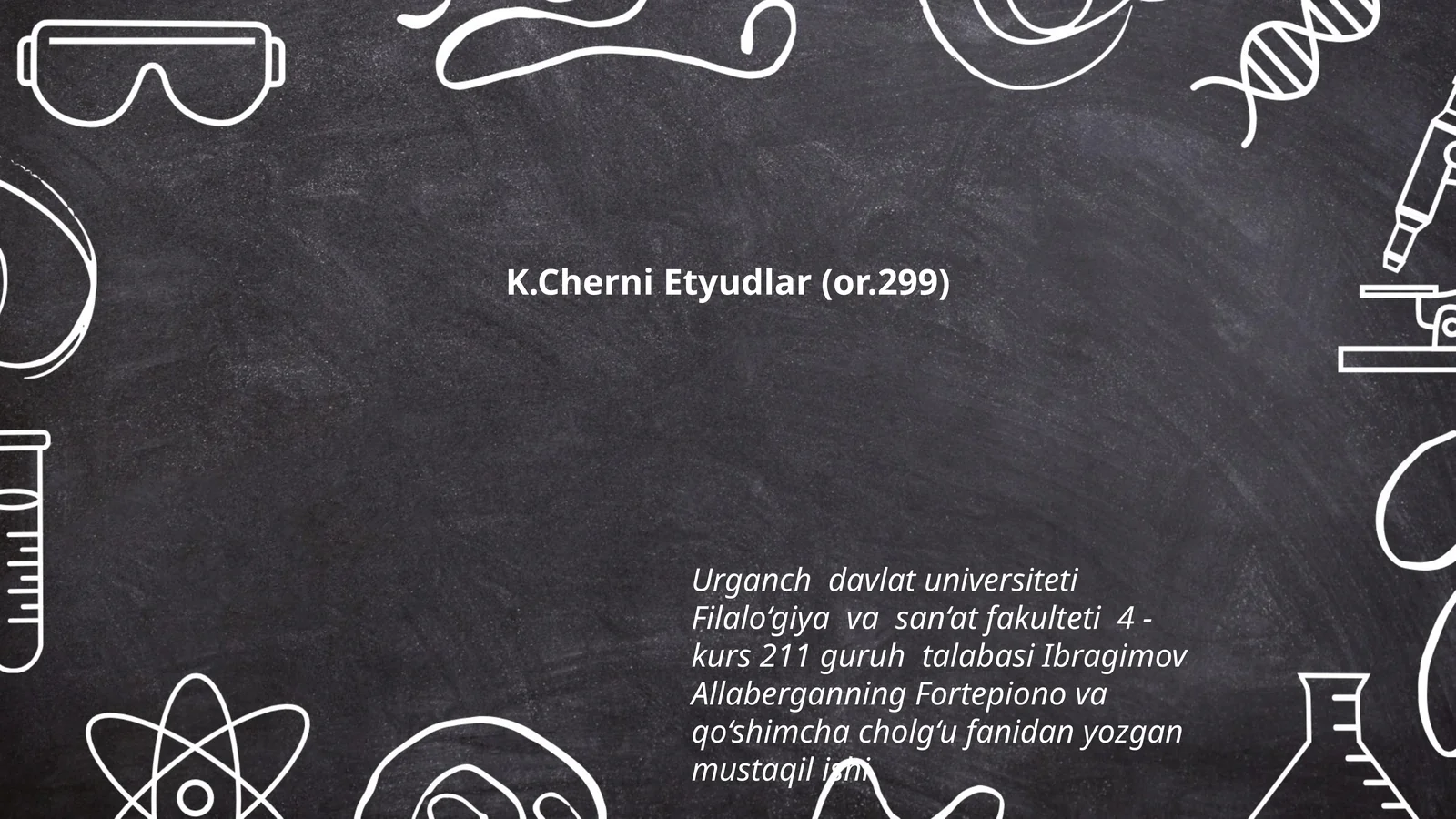 K.Cherni Etyudlar (or. 299)