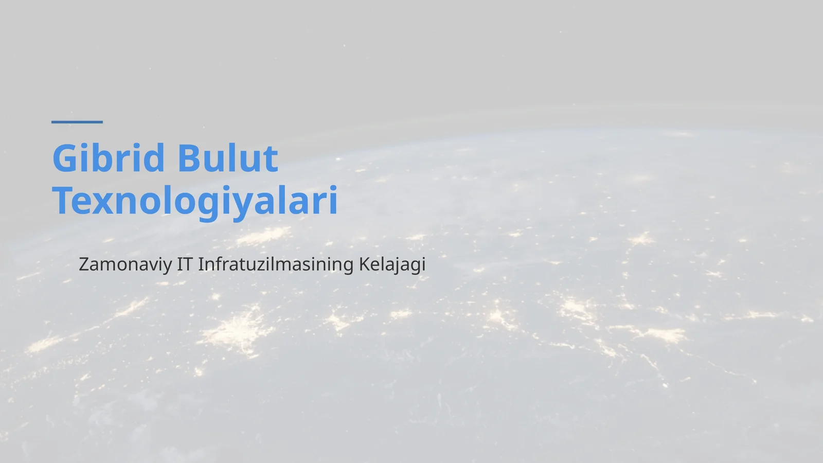 Gibrid Bulut Texnologiyalari