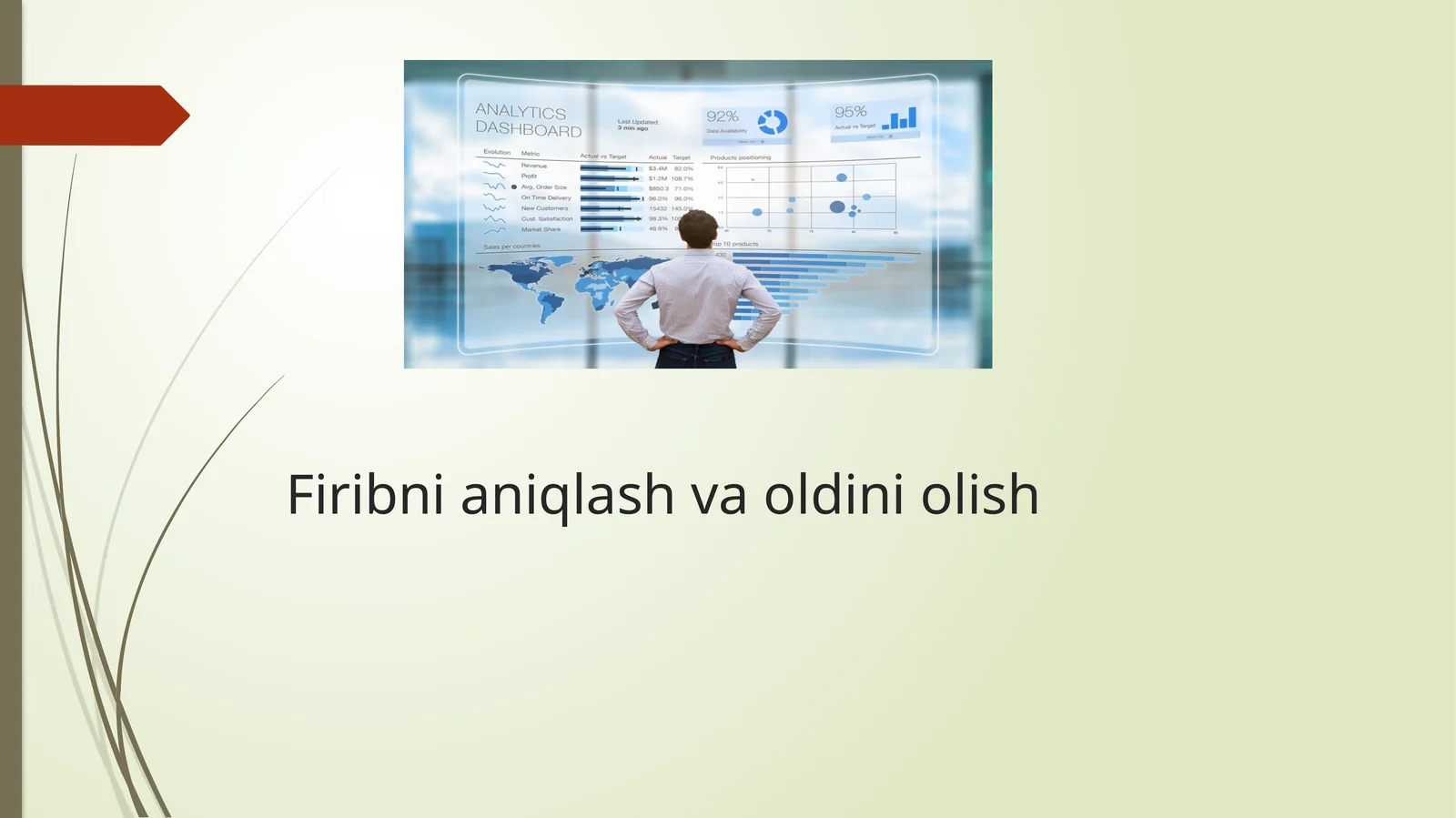 Firibni aniqlash va oldini olish