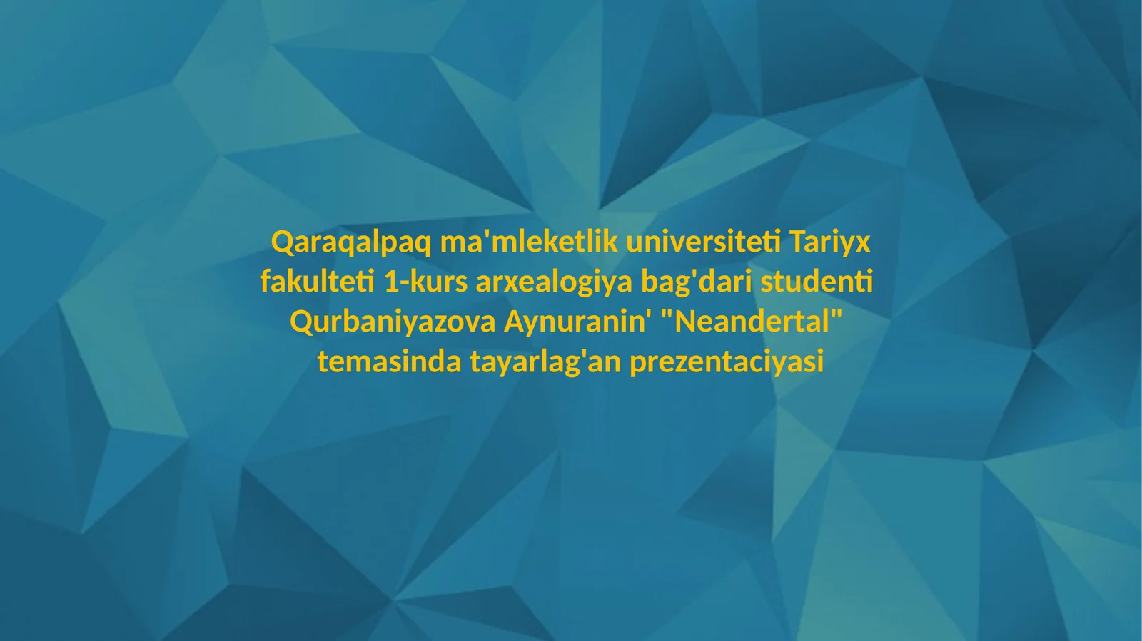 Neandertal
