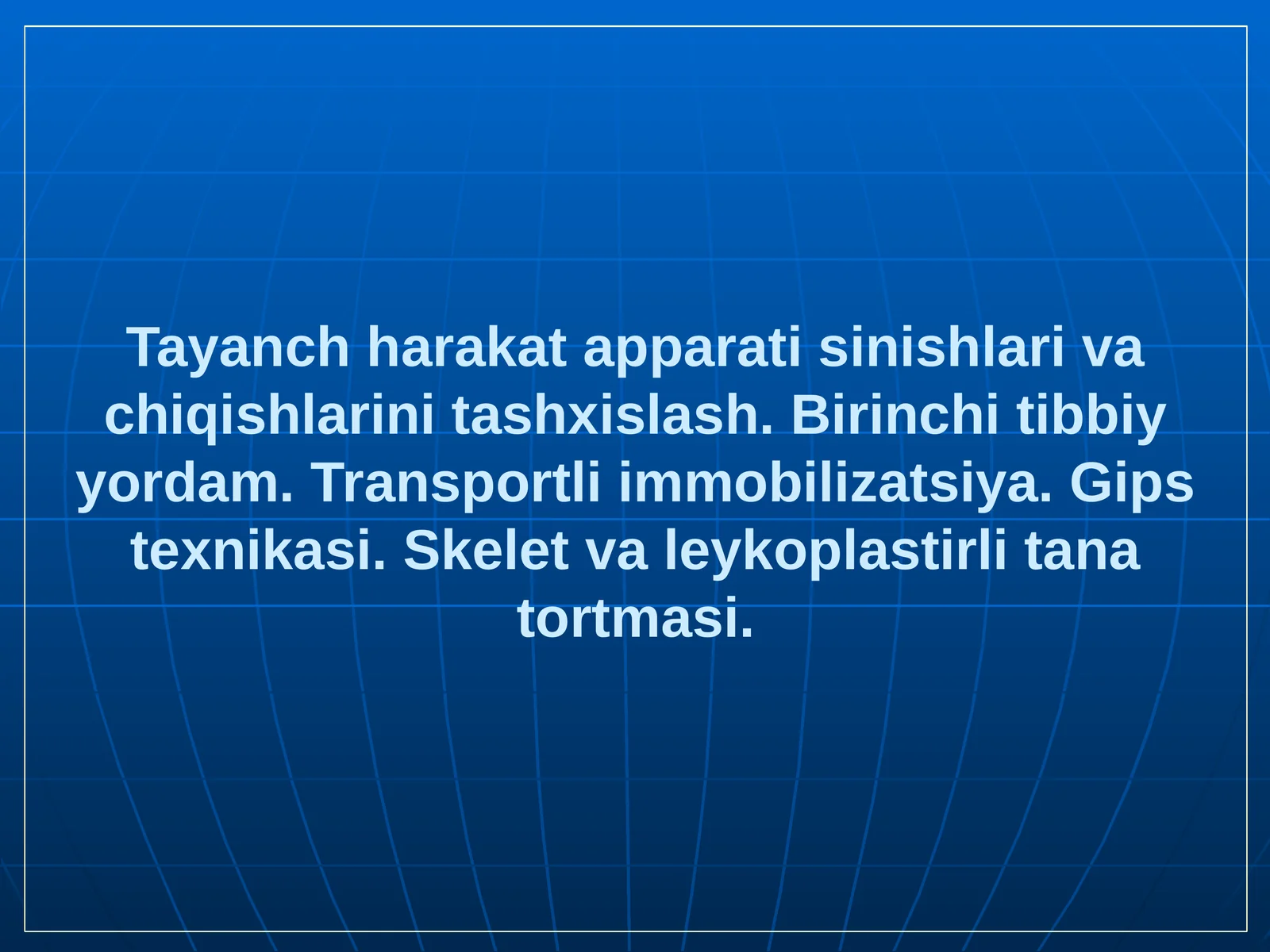 Tayanch harakat apparati