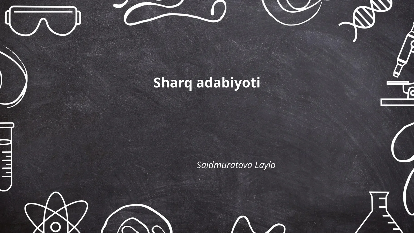 Sharq adabiyoti