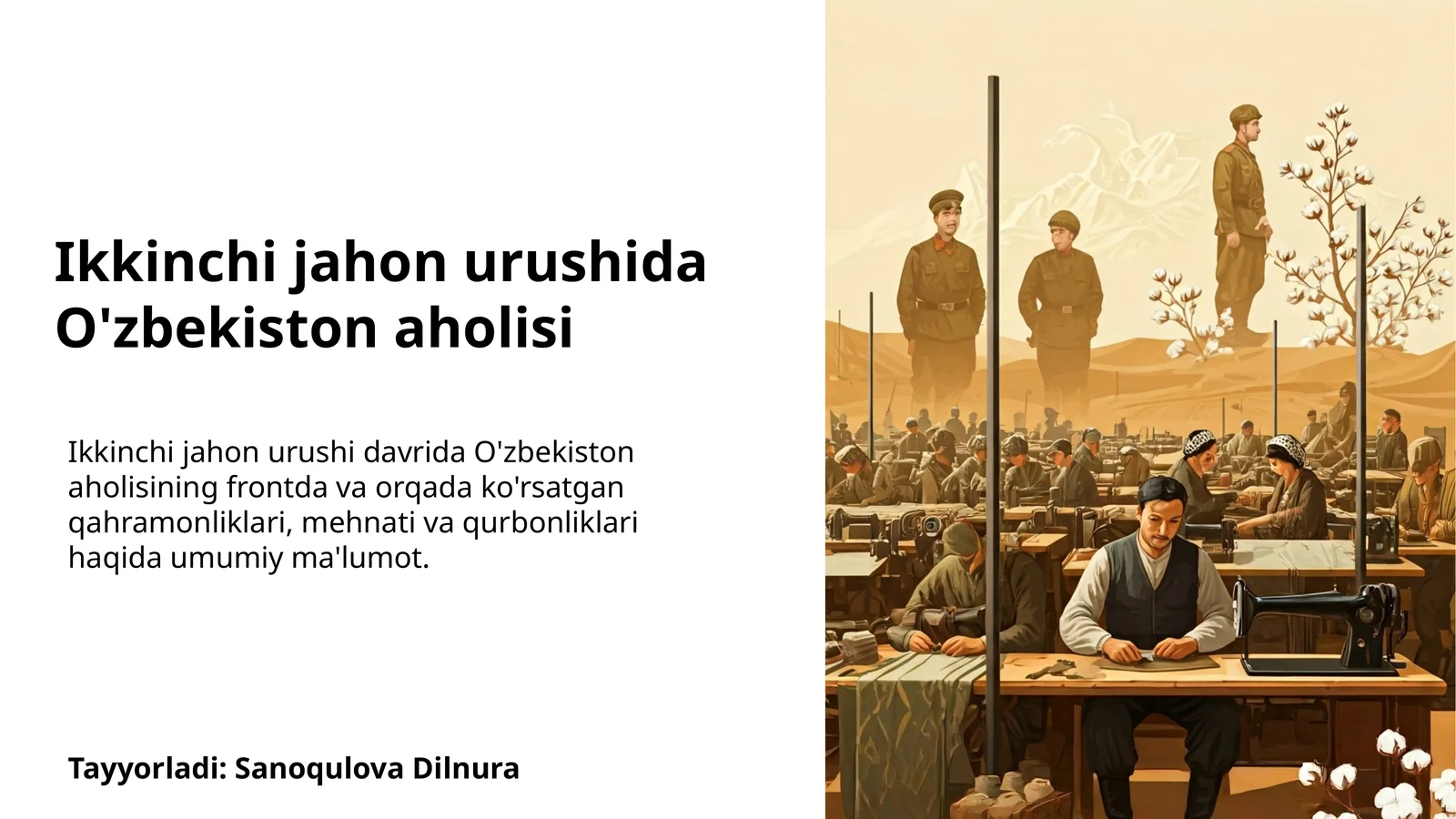 O'zbekiston frontdagi qahramonlar
