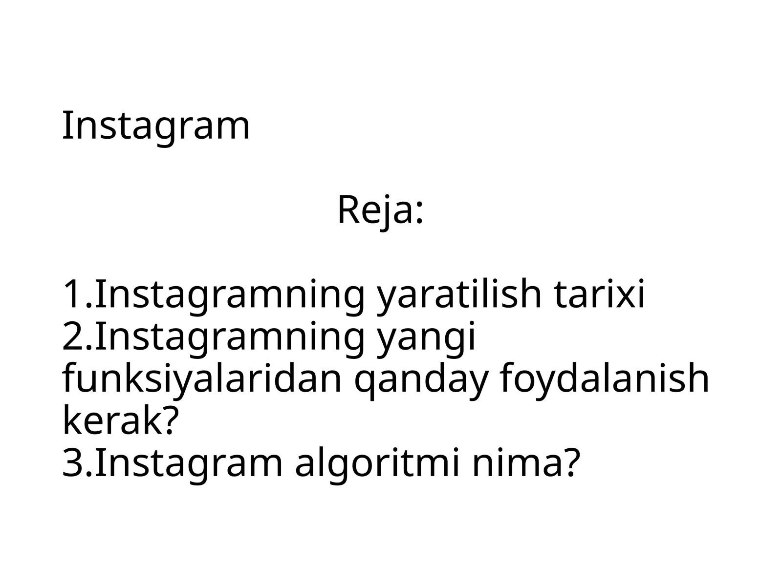 Instagram