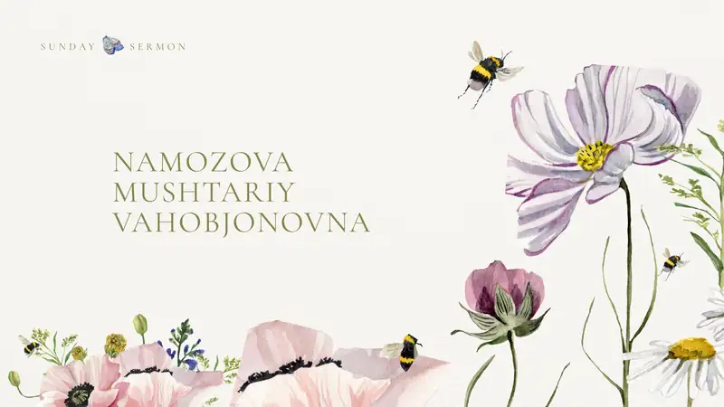 NAMOZOVA VAHOBJONOVNA