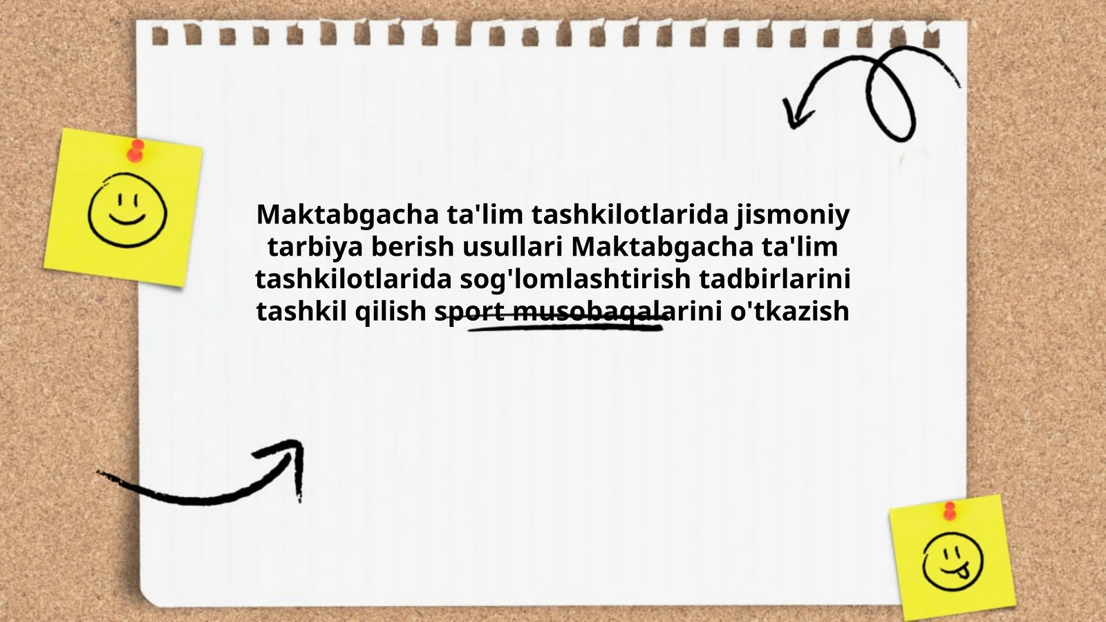 Maktabgacha ta'lim tashkilotlarida jismoniy tarbiya berish usullari