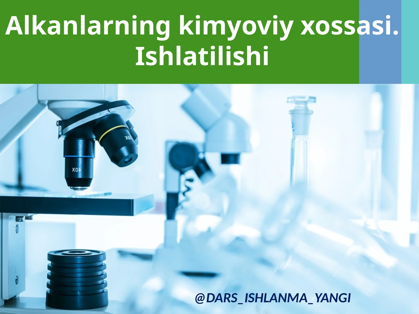 Alkanlarning kimyoviy xossasi
