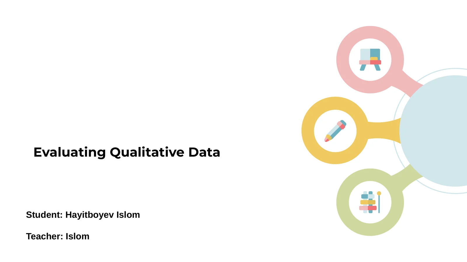 Introduction to Qualitative Data Evaluation