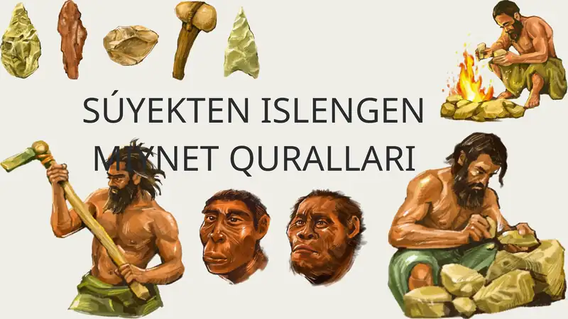 Suyekden jasalgan miynet qurallari