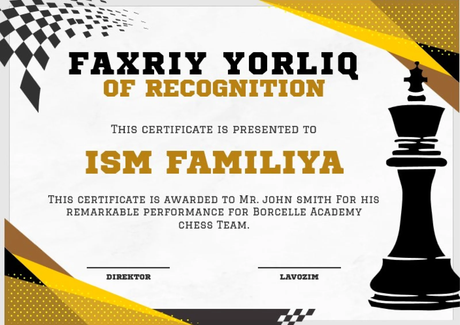 FAXRIY YORLIQ