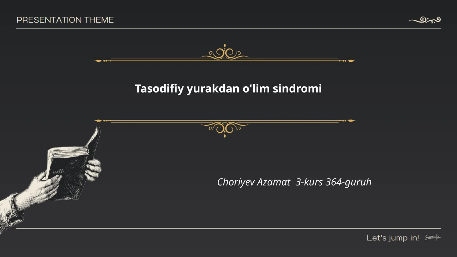 Tasodifiy yurakdan o'lim sindromi