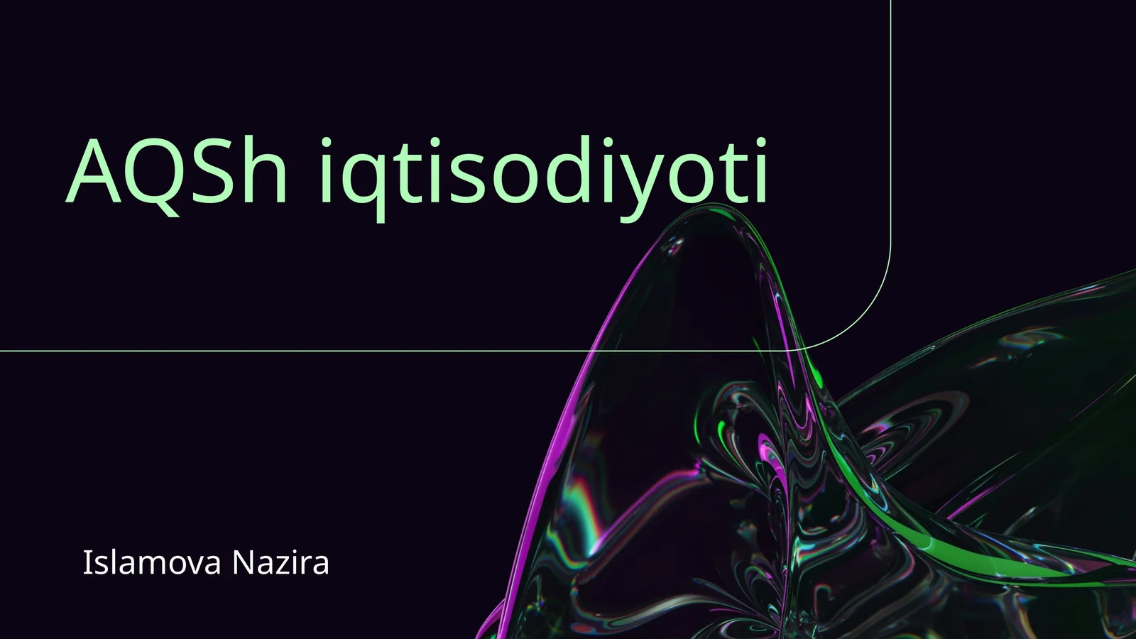 AQSh iqtisodiyoti