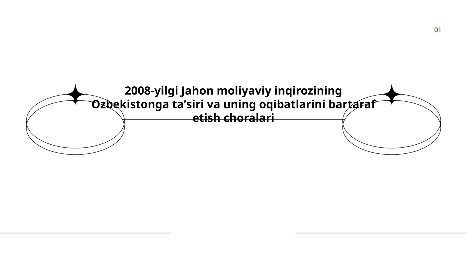 2008-yilgi Jahon moliyaviy inqirozining Ozbekistonga taʼsiri va uning oqibatlarini bartaraf etish choralari