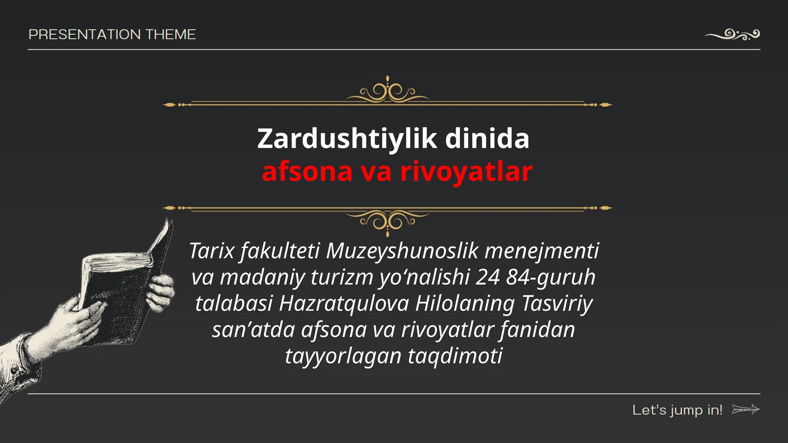 Zardushtiylik dinida afsona va rivoyatlar