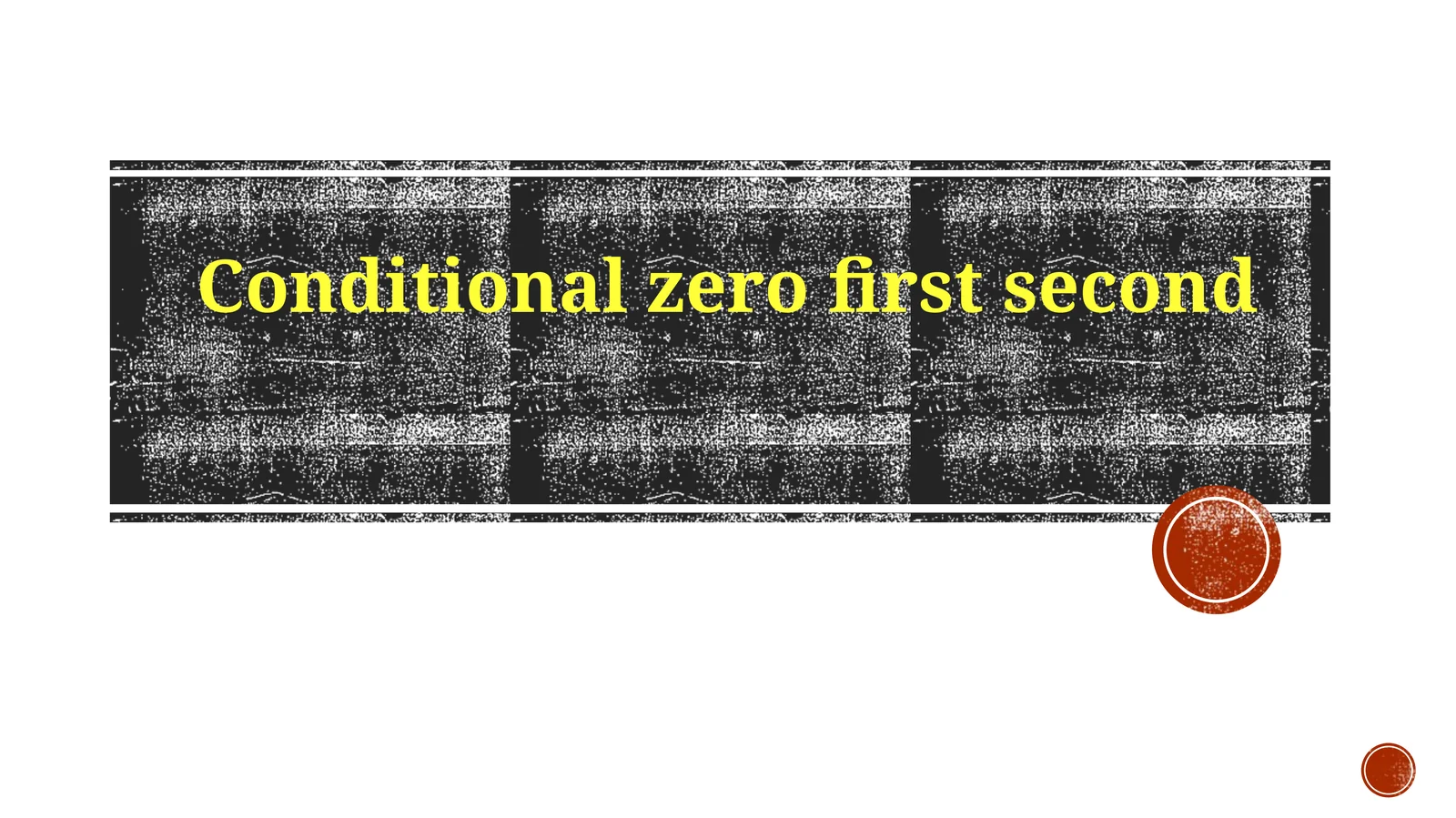 Exploring the "Zero, Then First, Otherwise Second" Paradigm