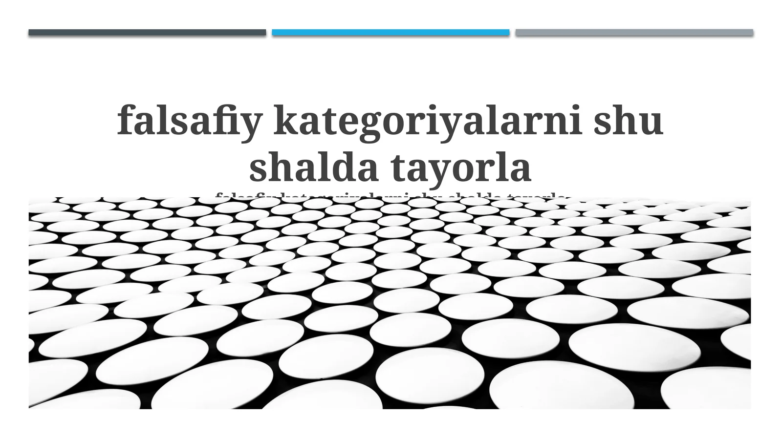 Falsafiy juft kategoriyalar mohiyati