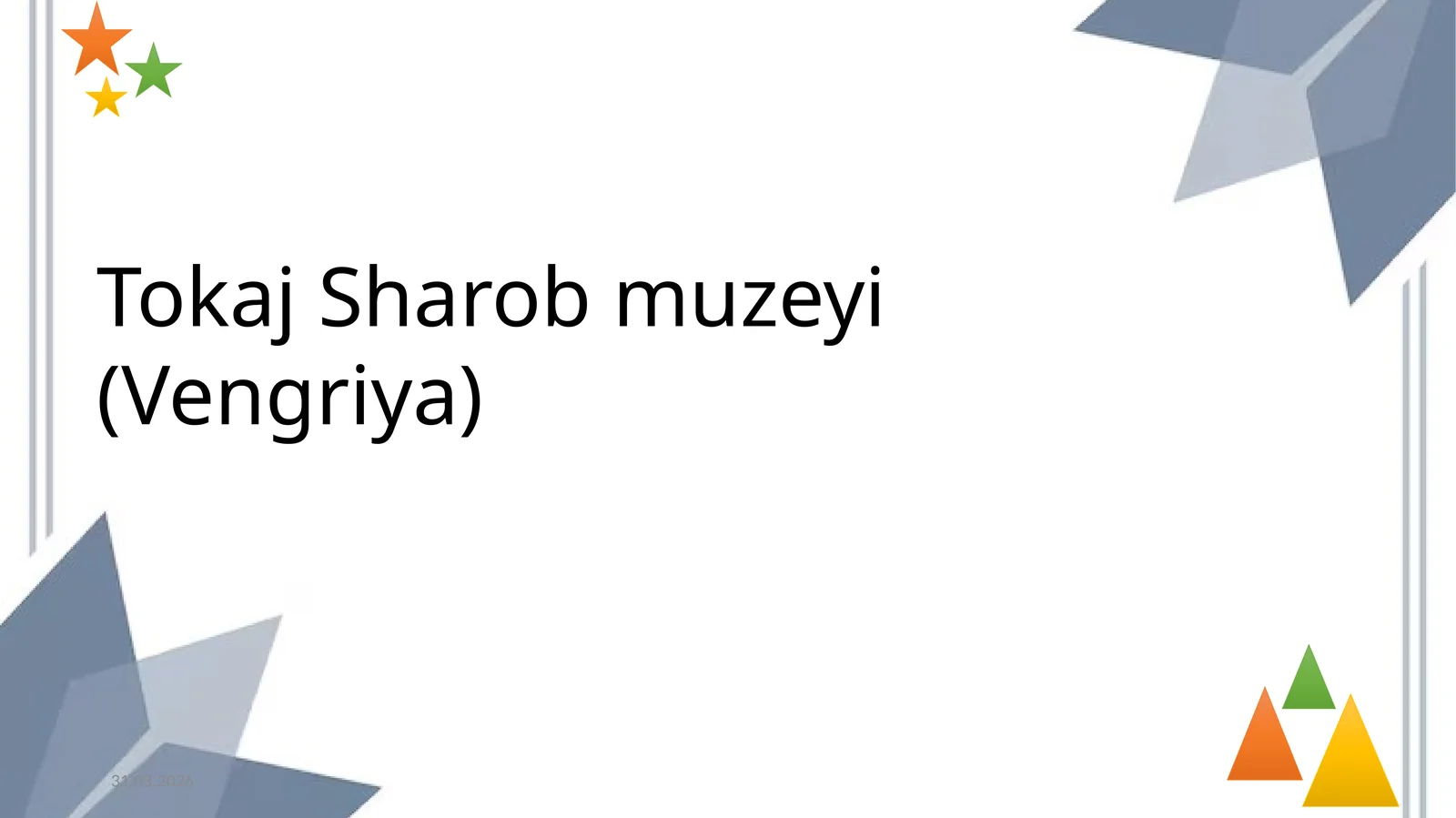 Tokaj Sharob muzeyi (Vengriya)