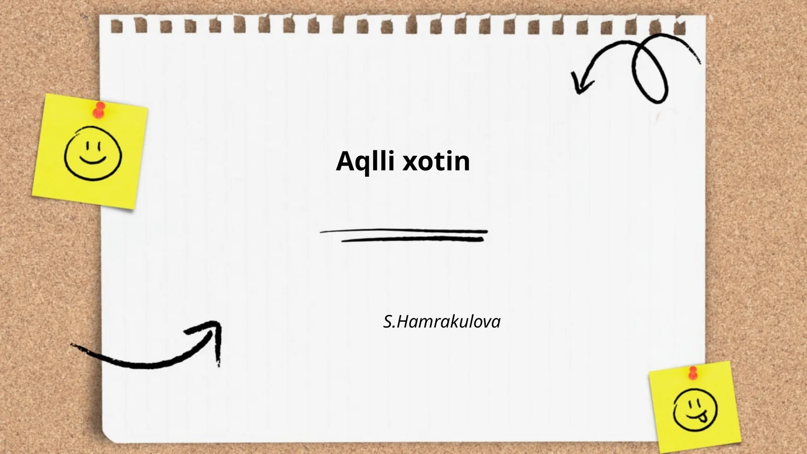 Aqlli xotin