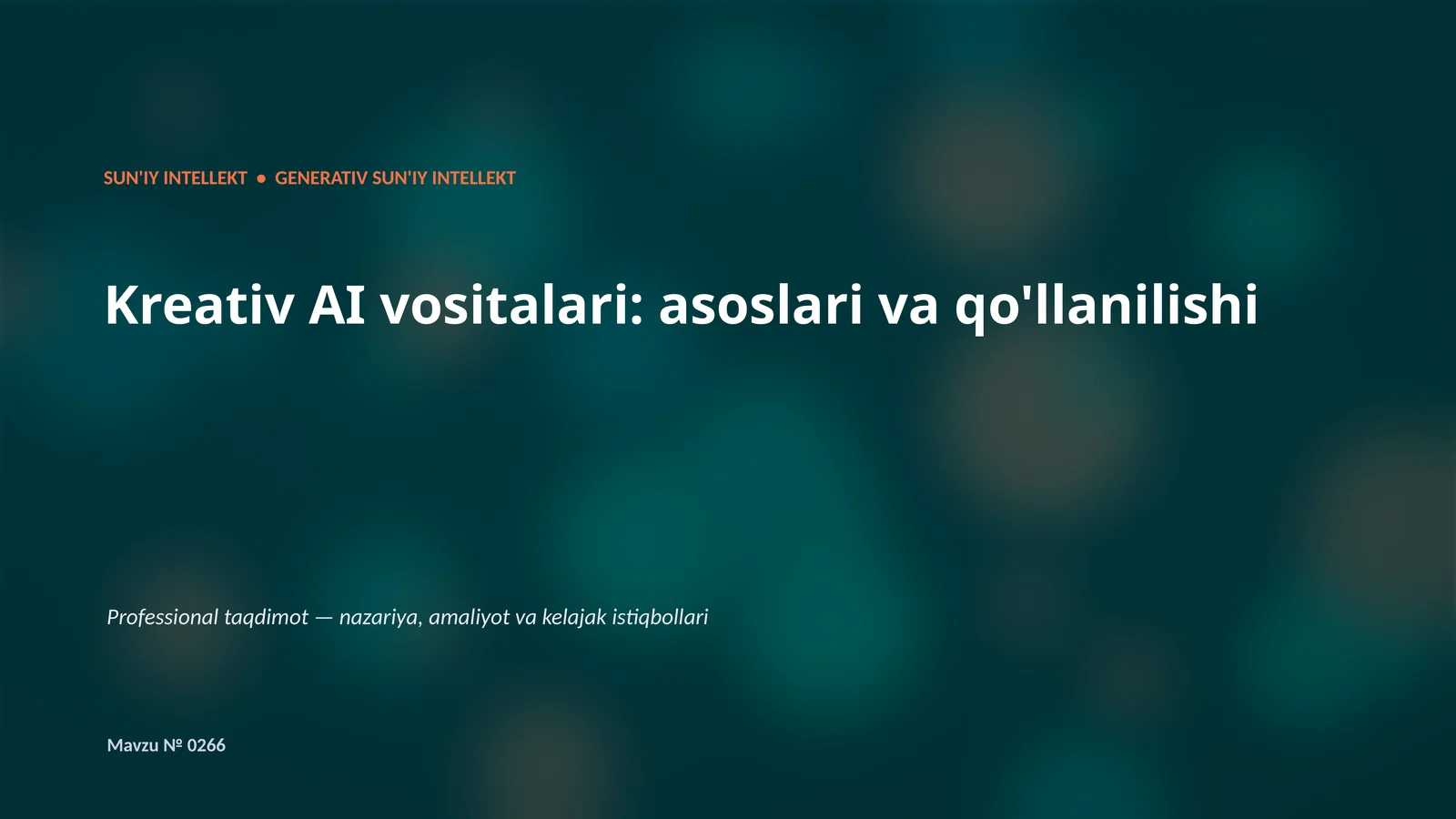 Generativ AI