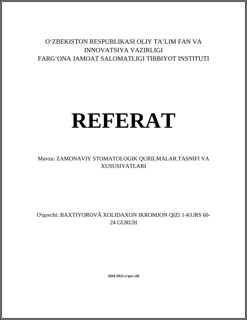 Diagnostika uskunalari