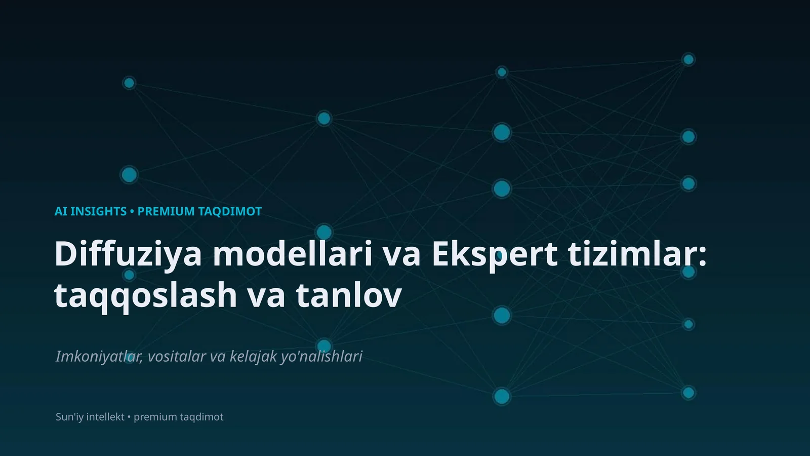 AI INSIGHTS • PREMIUM TAQDIMOT