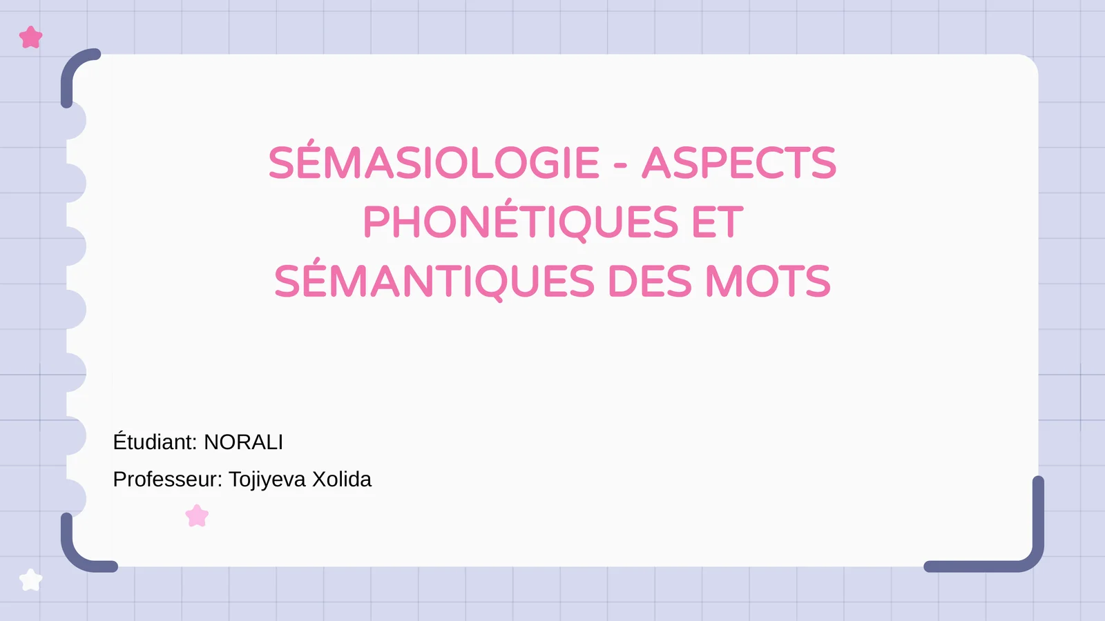 SÉMASIOLOGIE - ASPECTS PHONÉTIQUES ET SÉMANTIQUES DES MOTS
