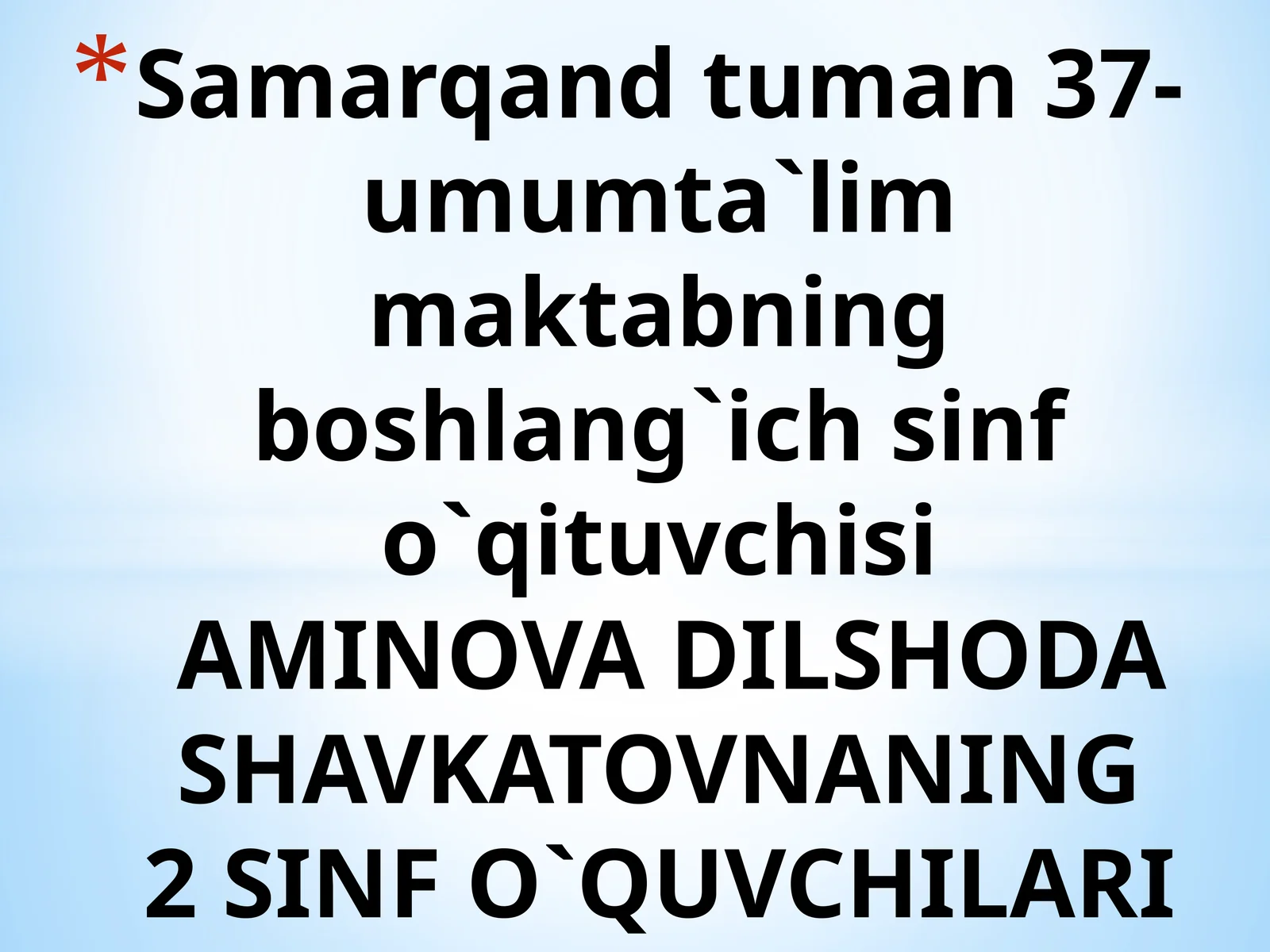 2 SINF O`QUVCHILARI UCHUN MATEMATIKA FANIDAN “Fazoviy geometrik shakllar” mavzusida tayyorlangan ochiq dars TAQDIMOTI