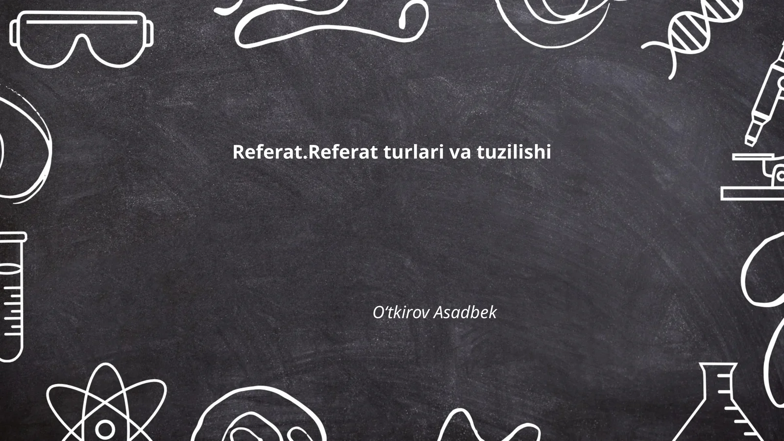 Referat Turlari va Tuzilishi