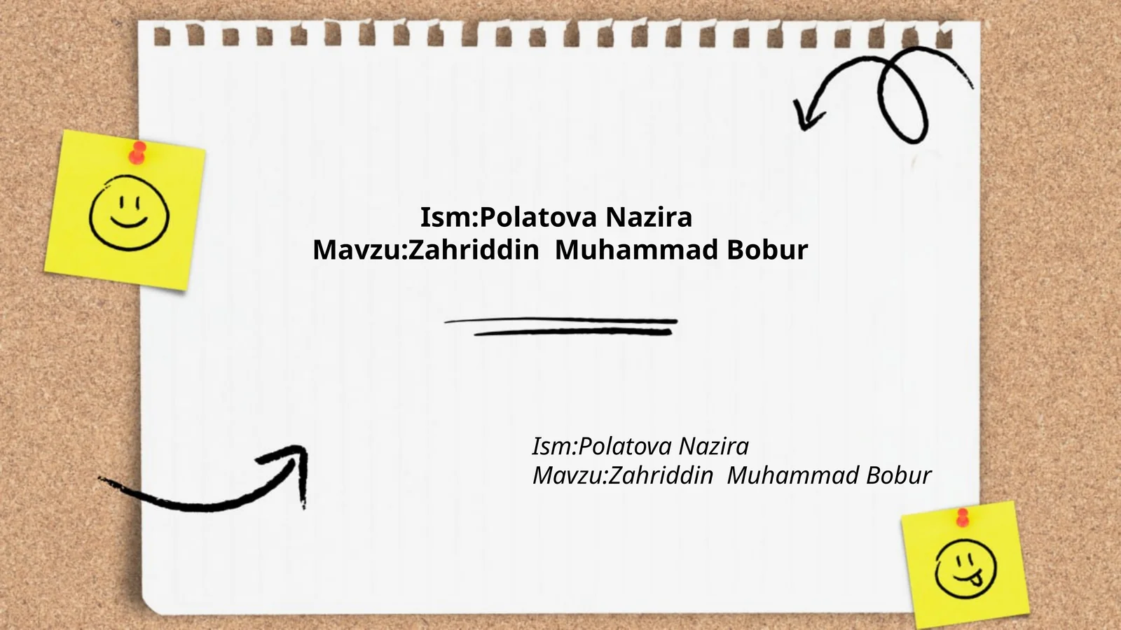 Zahiriddin Muhammad Boburning hayoti va tarjimai holi