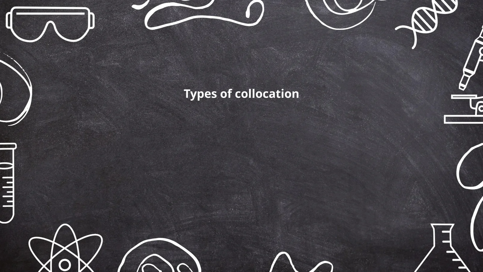 Types of collocation