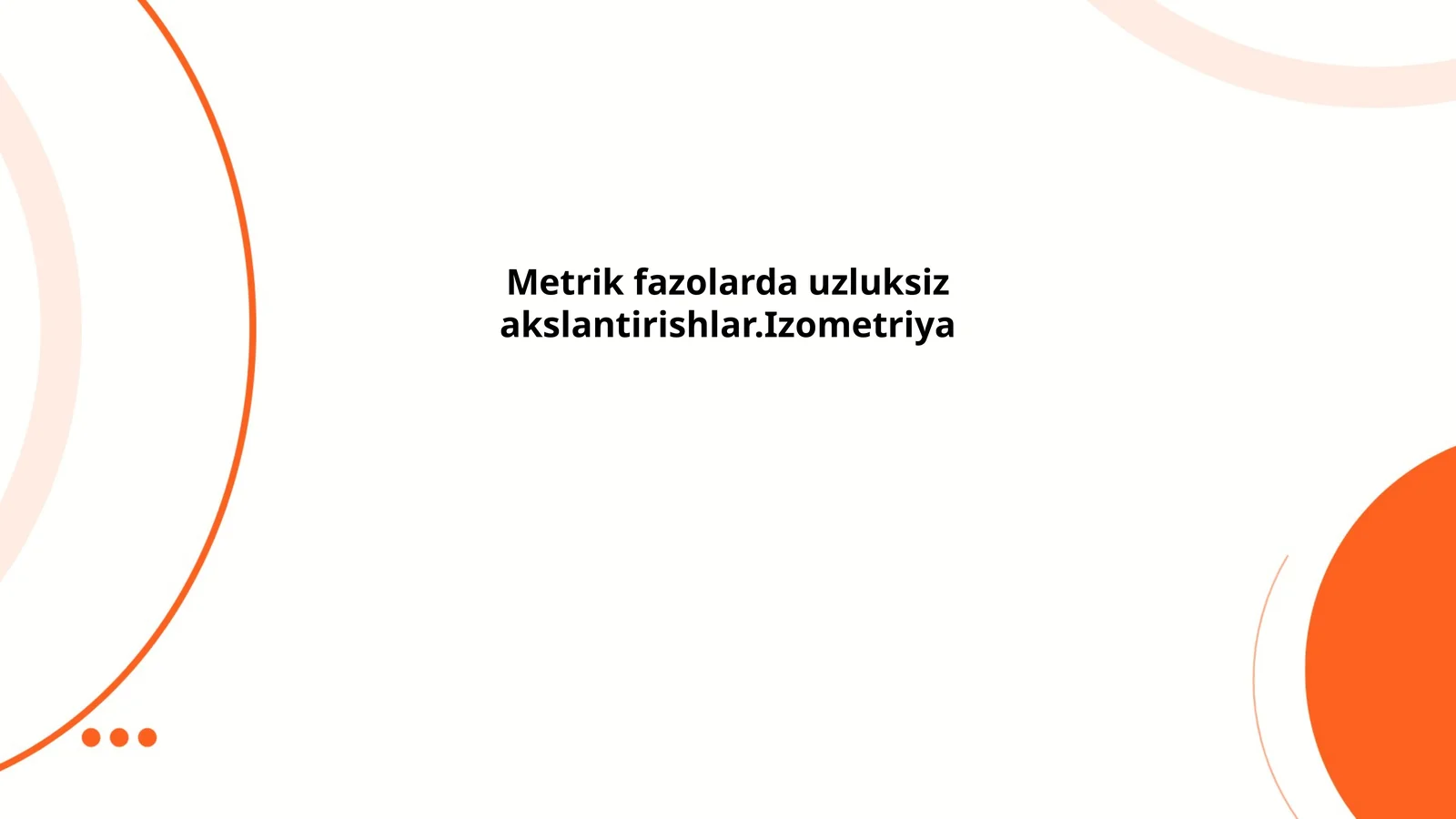 Fazoviy Metrika