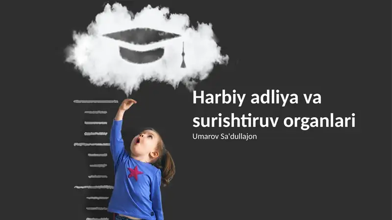 Harbiy adliya va surishtiruv organlari