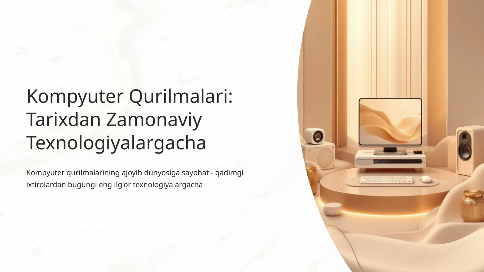 Kompyuter Qurilmalari: Tarixdan Zamonaviy Texnologiyalargacha