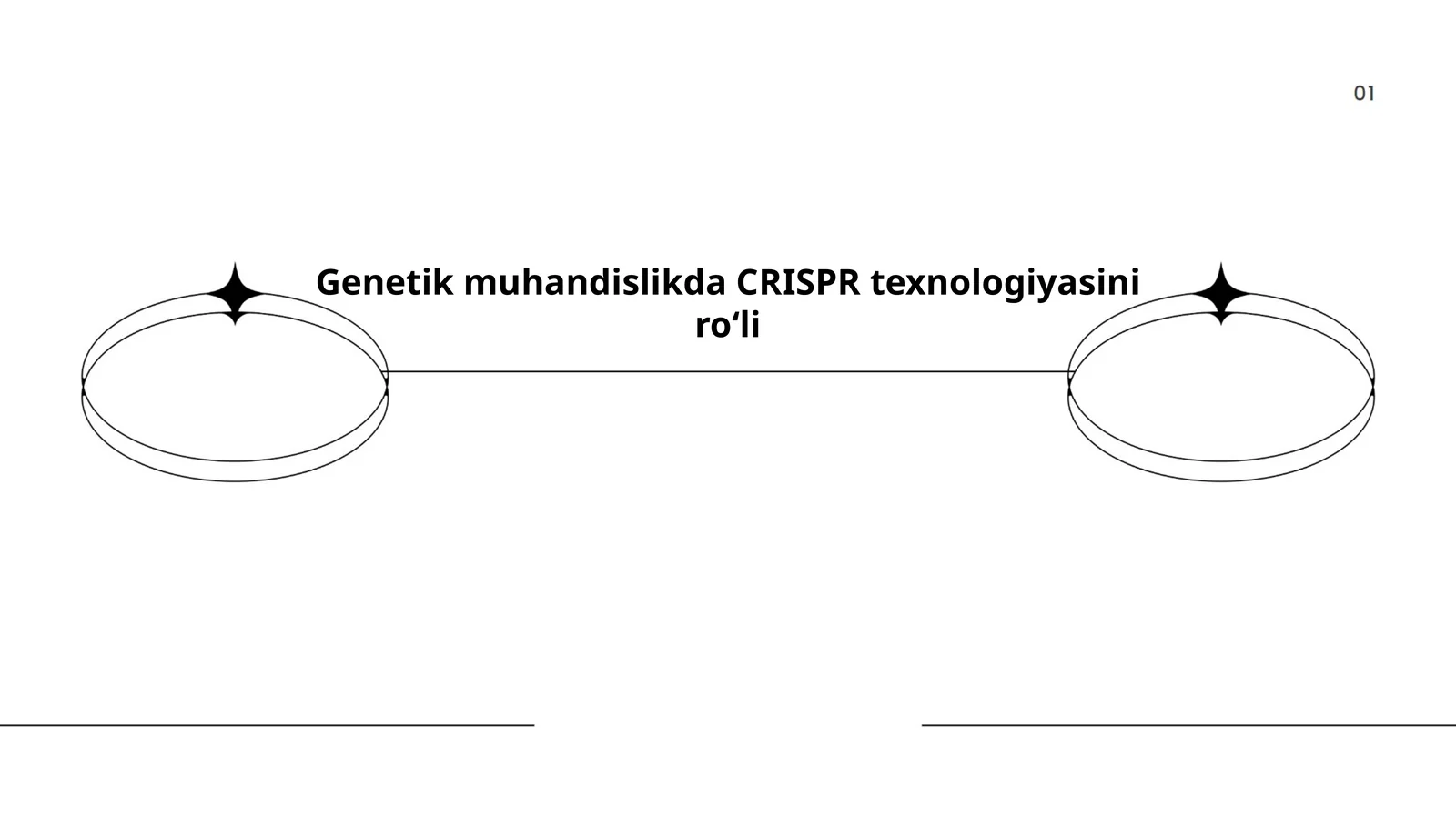 Genetik muhandislikda CRISPR texnologiyasini roʻli