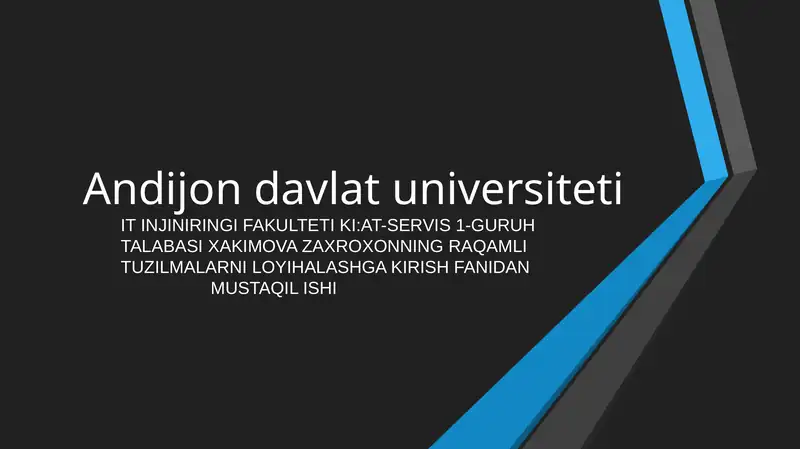 RAM va ROM tushunchalari