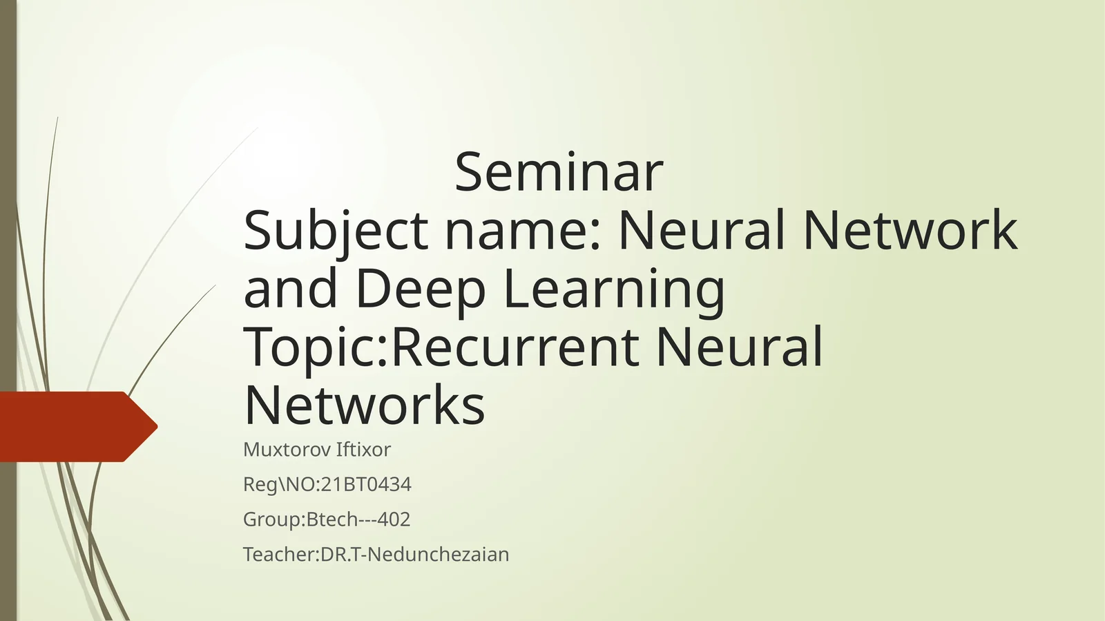 Neural Network and Deep Learning