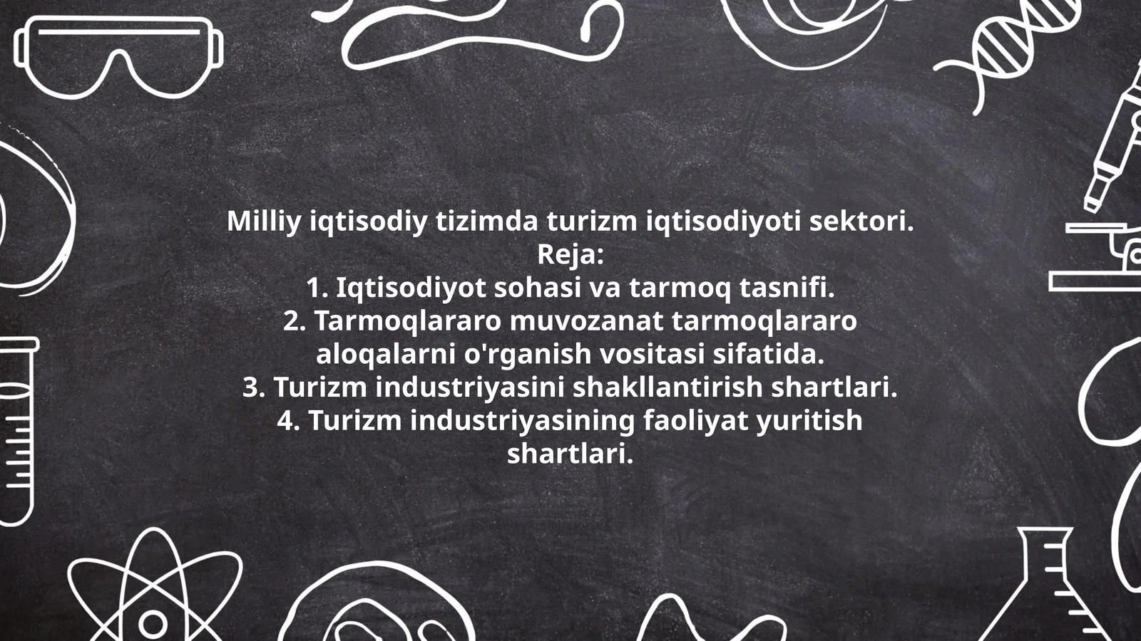 Milliy iqtisodiy tizimda turizm iqtisodiyoti sektori