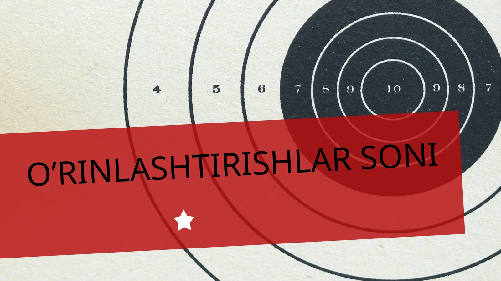 O’rinlashtirishlarsoni