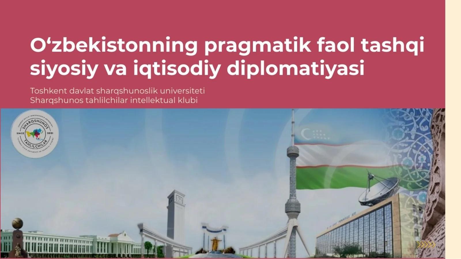 Programit tashqi siyosat