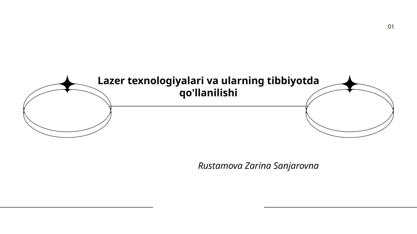 Lazer texnologiyalari va ularning tibbiyotda qo'llanilishi