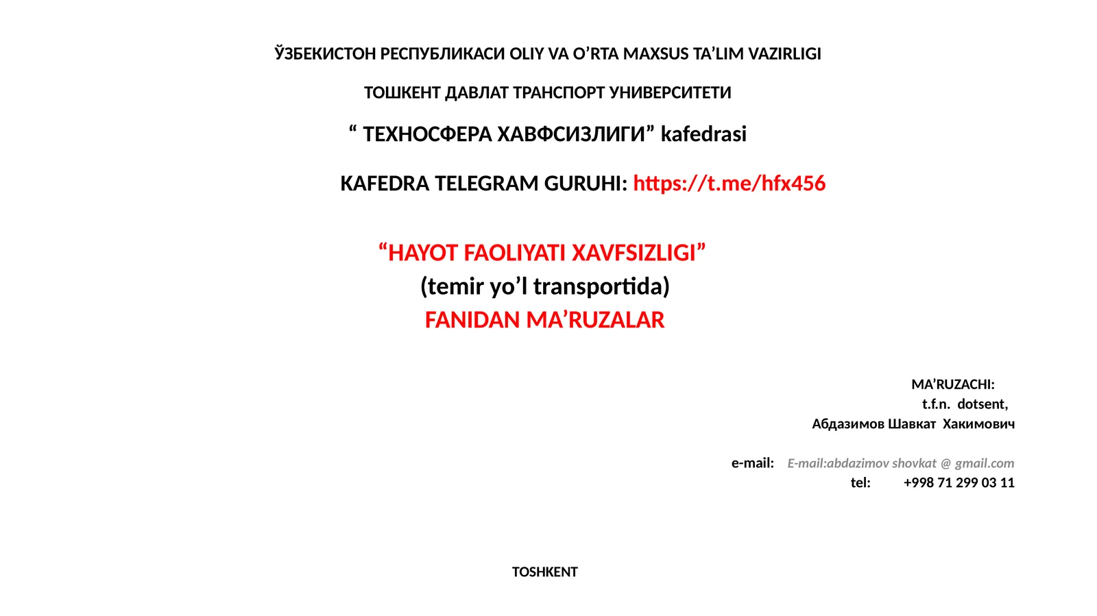 Elektr xavfsizligini ta'minlovchi usullar va vositalar