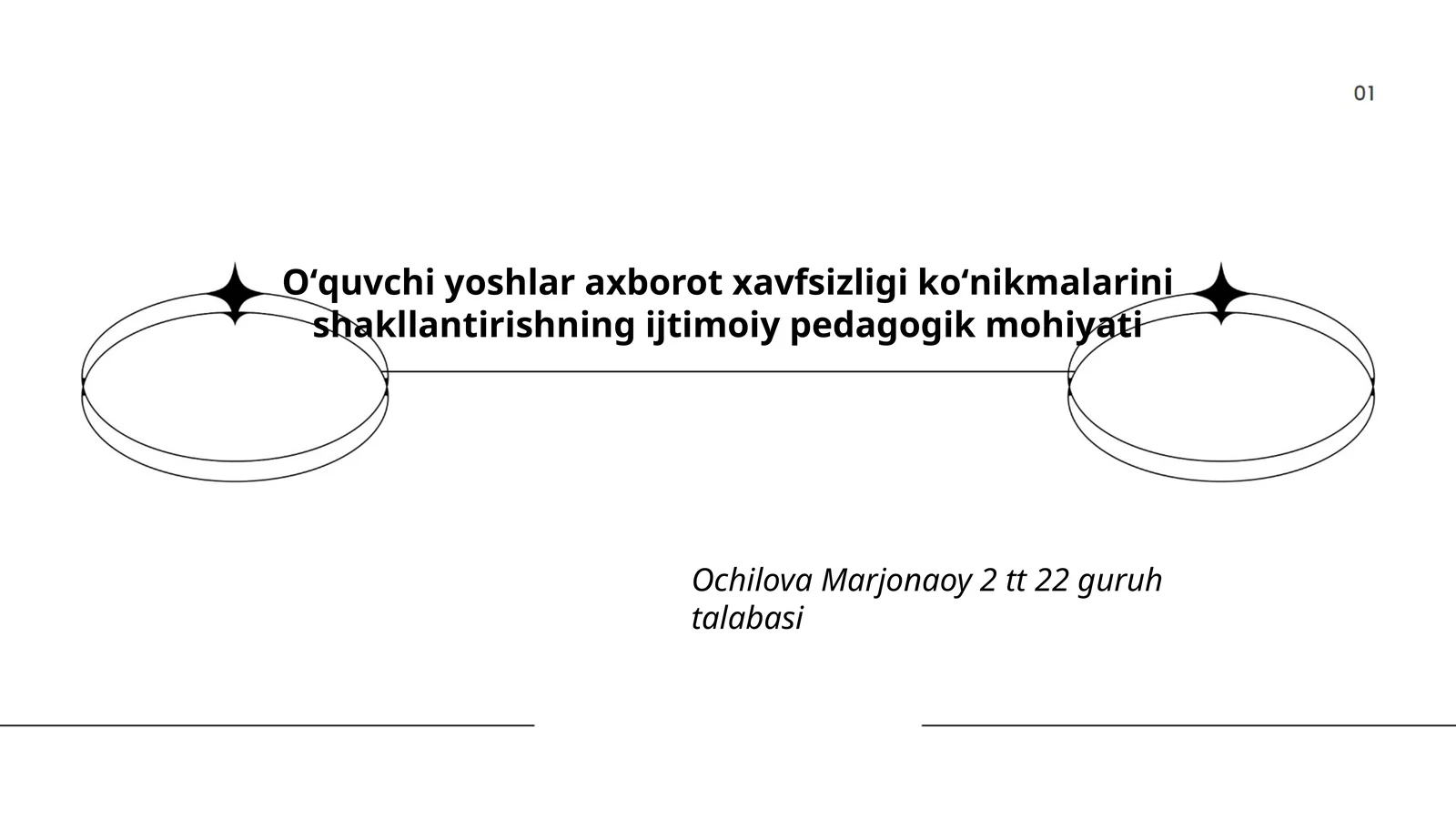 Oʻquvchi yoshlar axborot xavfsizligi koʻnikmalarini shakllantirishning ijtimoiy pedagogik mohiyati