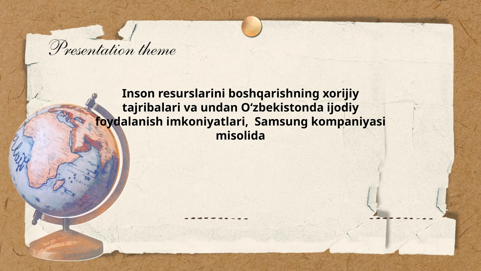 Samsung kompaniyasi misolida
